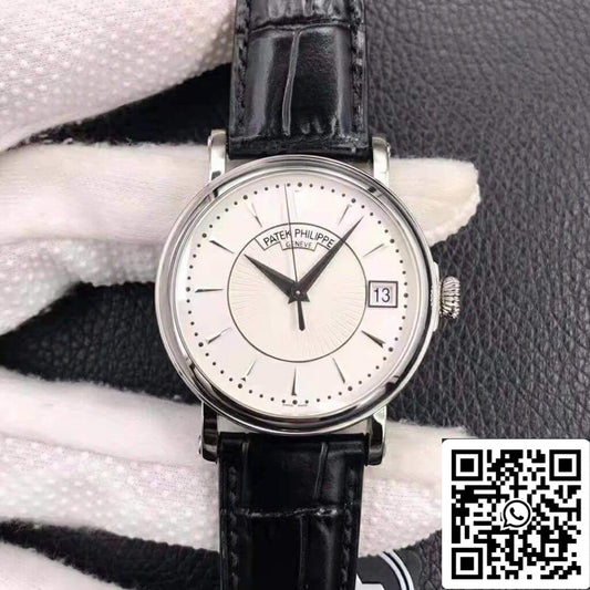 Patek Philippe Calatrava 5153G-010 1:1 Melhor Edição ZF Fabbrica Mostrador Branco