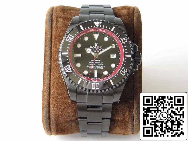 Rolex Sea-Dweller 116660 VR Fabbrica 1:1 Best Edition Swiss ETA2836 Black Dial