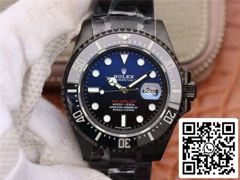 Rolex Deepsea Sea-Dweller 116660 1:1 Melhor Edição Suíça ETA2836 Gradiente Dial
