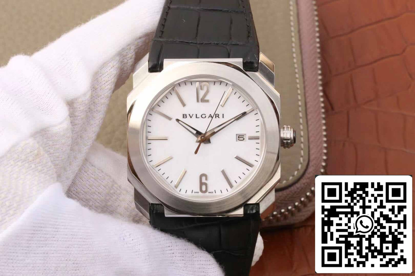 Bvlgari Octo 102779 OC41C6SLD 1:1 edición mejor cuadrante blanco