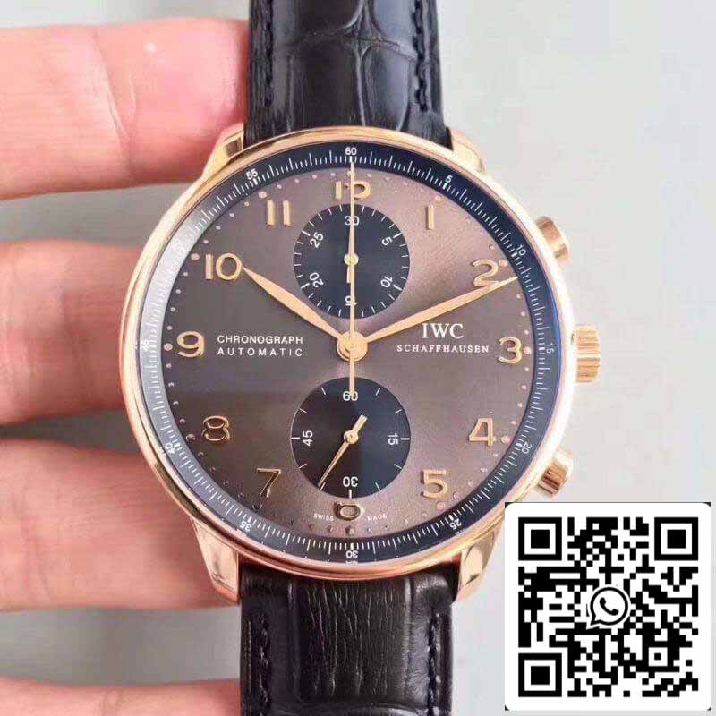 IWC Portuguese Chronograph IW371482 ZF Fabbrica 1:1 Best Edition Swiss ETA79350