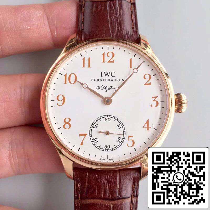 IWC Português IW544201 GS Fabbrica 1:1 edizione melhor Swiss ETA98290
