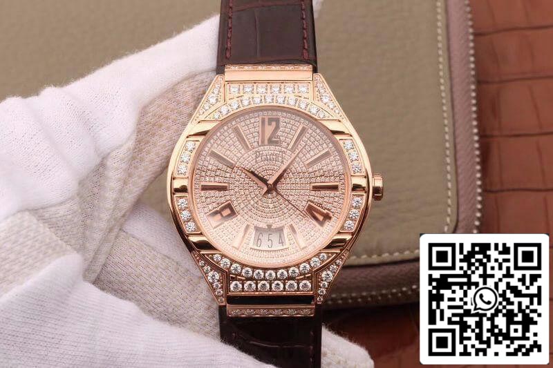 Piaget Polo MKS Fabbrica 1:1 Best Edition Swiss ETA9015 to 800P 18K Rose-gold Plated