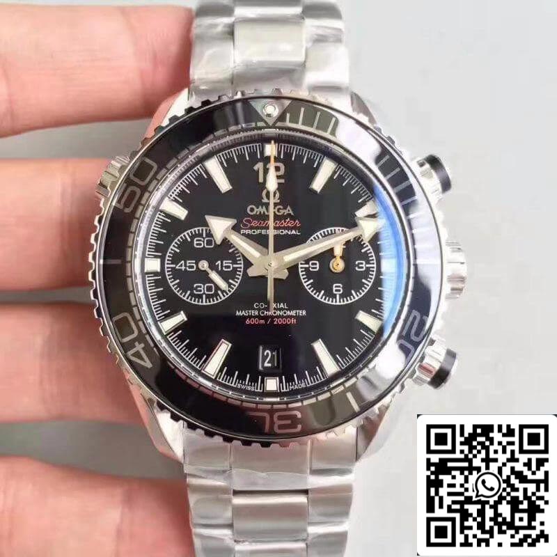 Omega Seamaster Planet Ocean 232.30.46.51.01.001 OM Fabbrica 1:1 edizione migliore Swiss ETA7750 quadrante nero