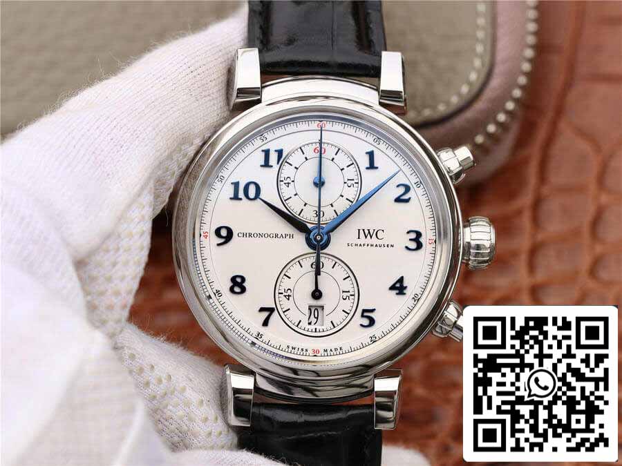 IWC Da Vinci Laureus Sport For Good Foundation 1:1 Melhor Edição YL Fabrica Mostrador Branco