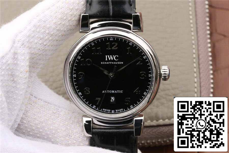 IWC Da Vinci IW356601 1:1 Best Edition MKS Fabbrica Black Dial