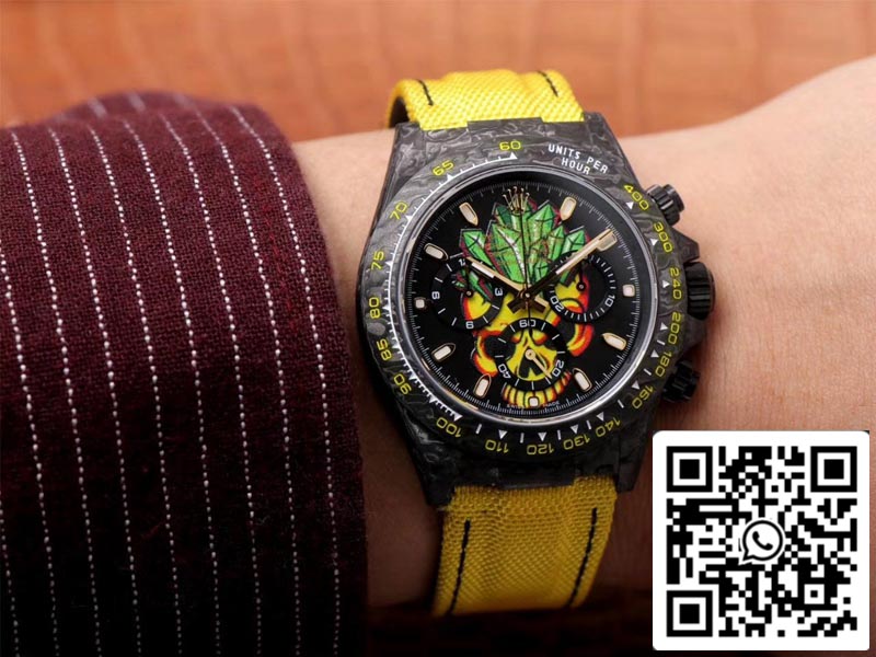 Rolex Daytona Cosmos Color Skull 1:1 Best Edition WWF Fabbrica Swiss ETA7750