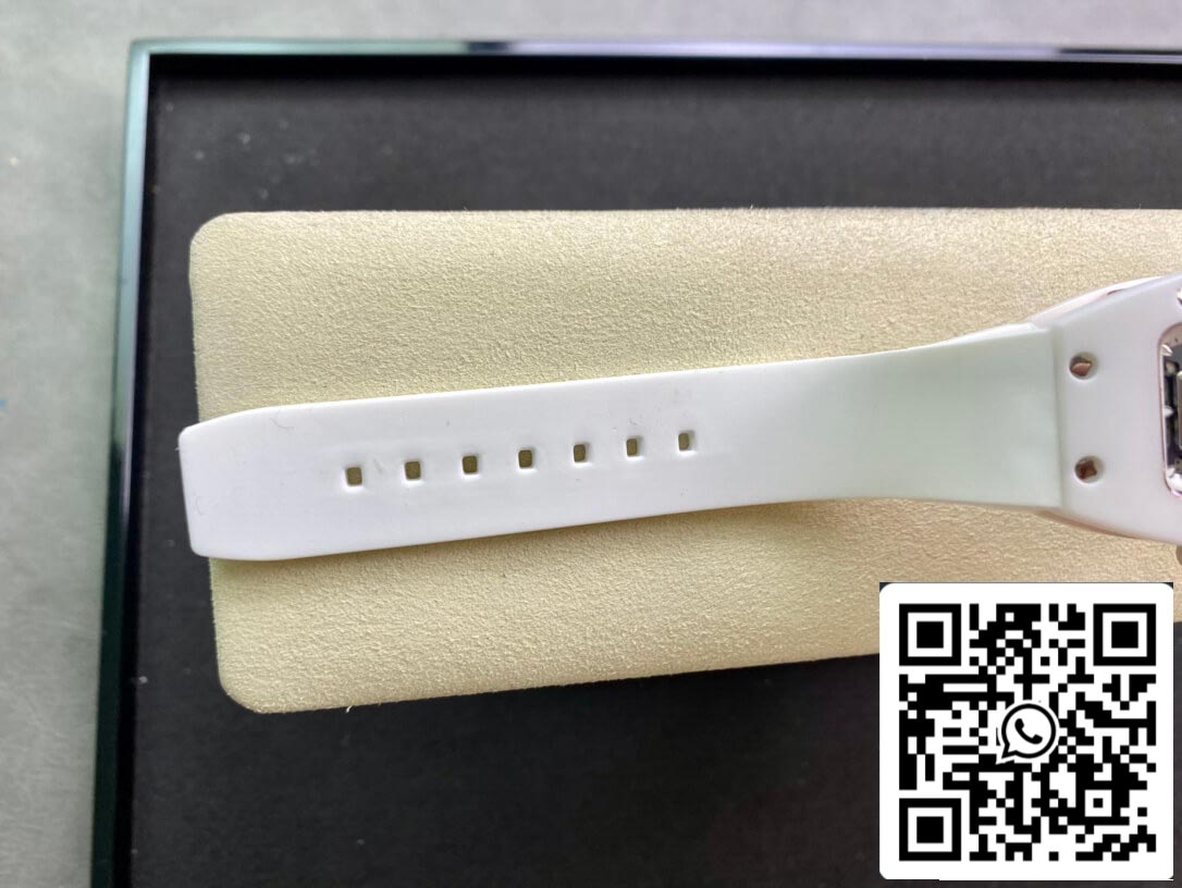 Richard Mille RM 07-01 1:1 Best Edition RM Fabbrica Cerâmica Cinturino Branco