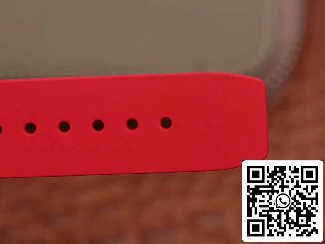 Richard Mille RM53-01 1:1 Best Edition KV Fabbrica TPT Carbon Fiber Red cinturino