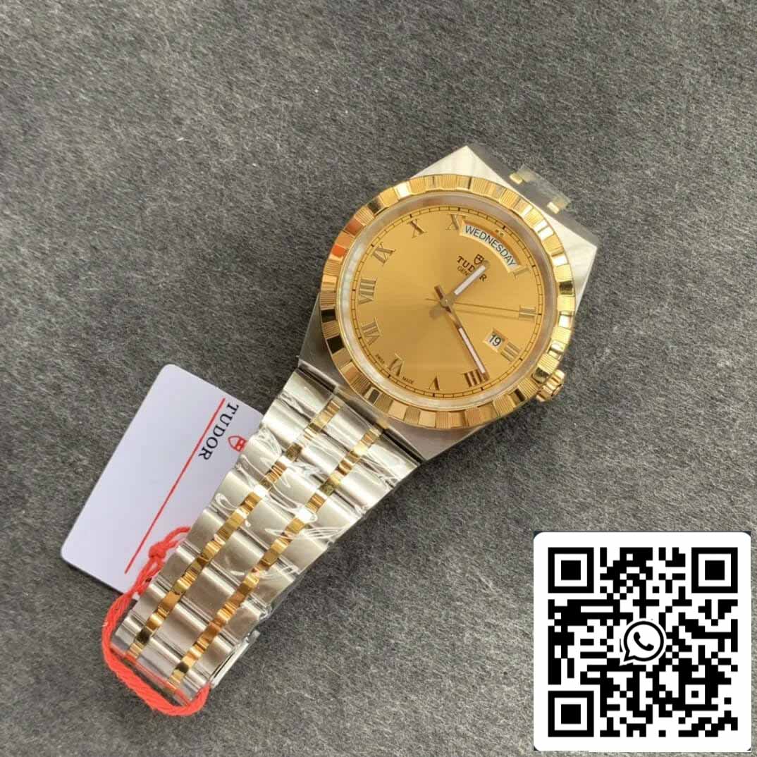 replica Tudor Royal M28603-0004 Day Date V7 Fabbrica Yellow Gold