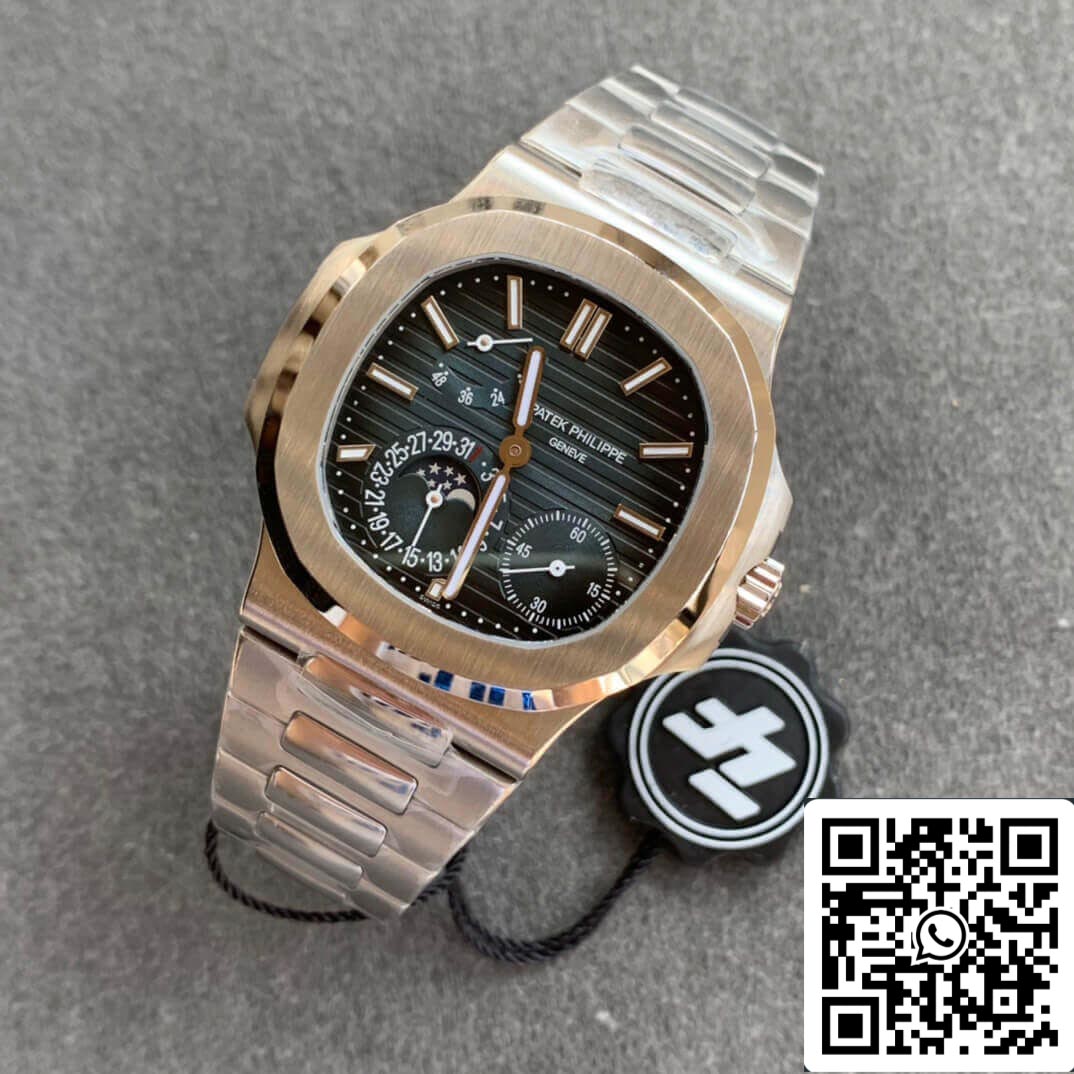 Patek Philippe Nautilus 5712/1A-001 1:1 Best Edition ZF Fabbrica Dark Blue Dial