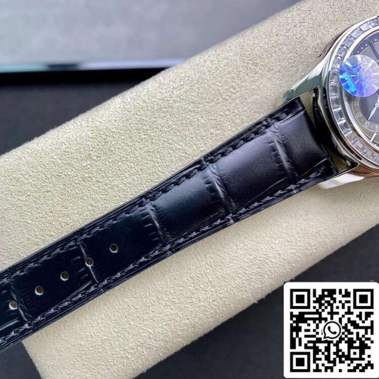 Patek Philippe Complications 5205G 1:1 Best Edition KM Fabbrica Diamond Bezel