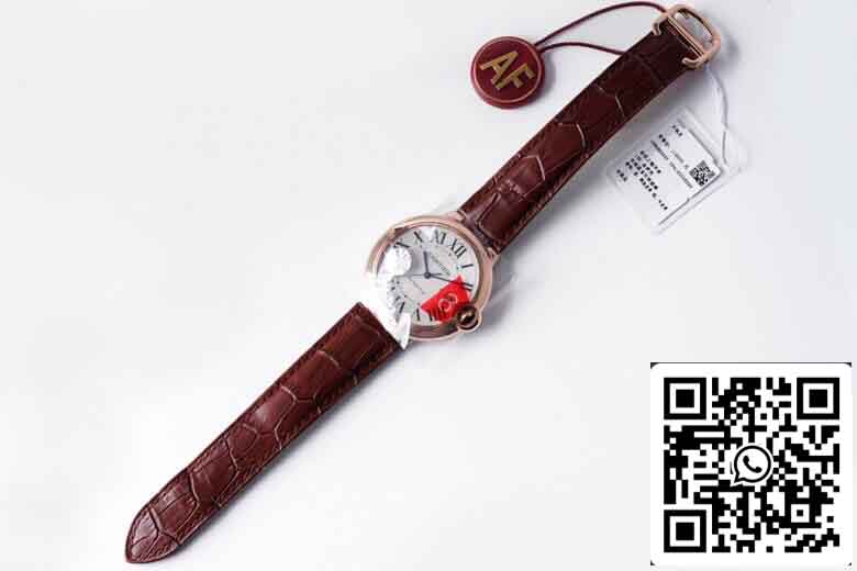 replica Ballon Bleu De Cartier 42MM WGBB0030 AF Fabbrica Rosa Oro Cassa