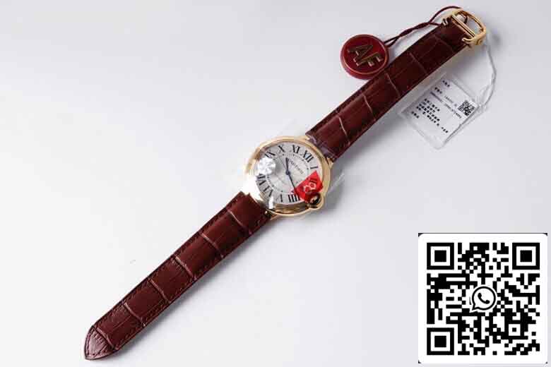 réplica Ballon Bleu De Cartier 42MM W6900551 edición mejor AF Fabbrica quadrante argento