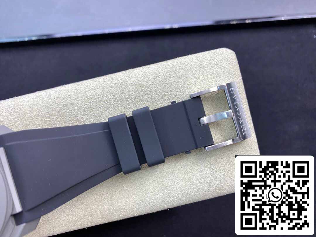 Bvlgari Octo Finissimo 1:1 edición mejorada BV Fabbrica V2 Gomma cinturino