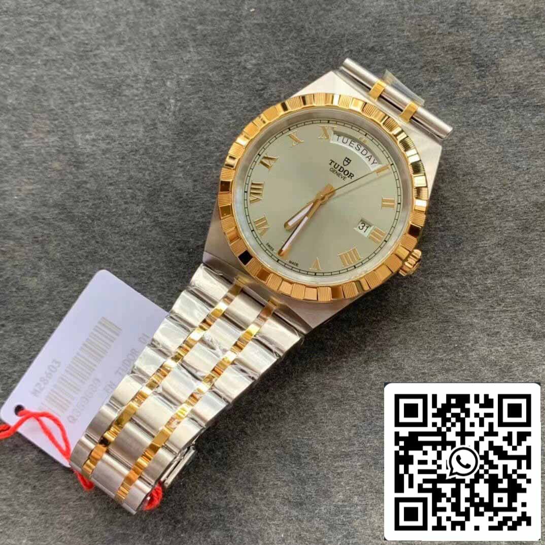 réplica Tudor Royal M28603-0001 1:1 Best Edition V7 Fabbrica cinza Dial