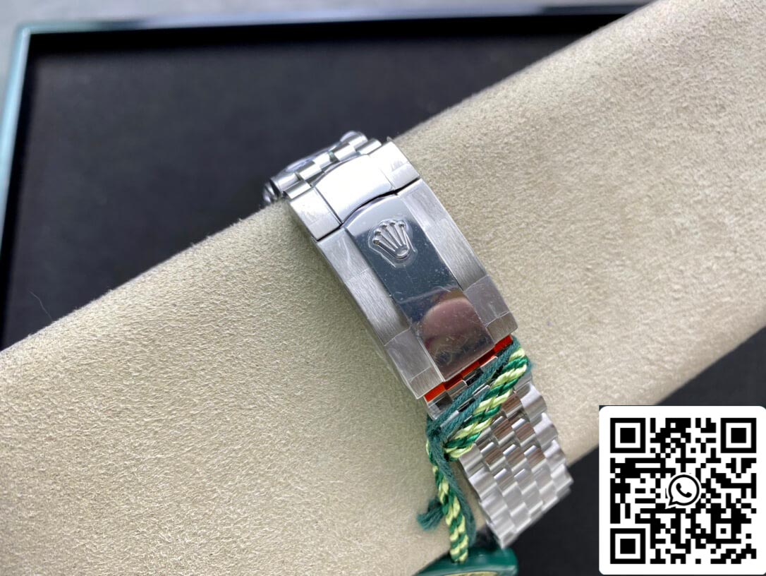 Rolex Datejust M126300-0008 1:1 Borde liso VS Fabbrica Cuadrante gris