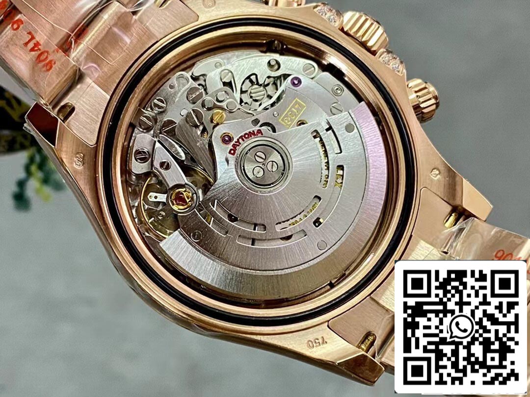 Rolex Daytona 116595 RAINBOW Rose Gold 1:1 edição melhor IPK Fabbrica Rose Gold