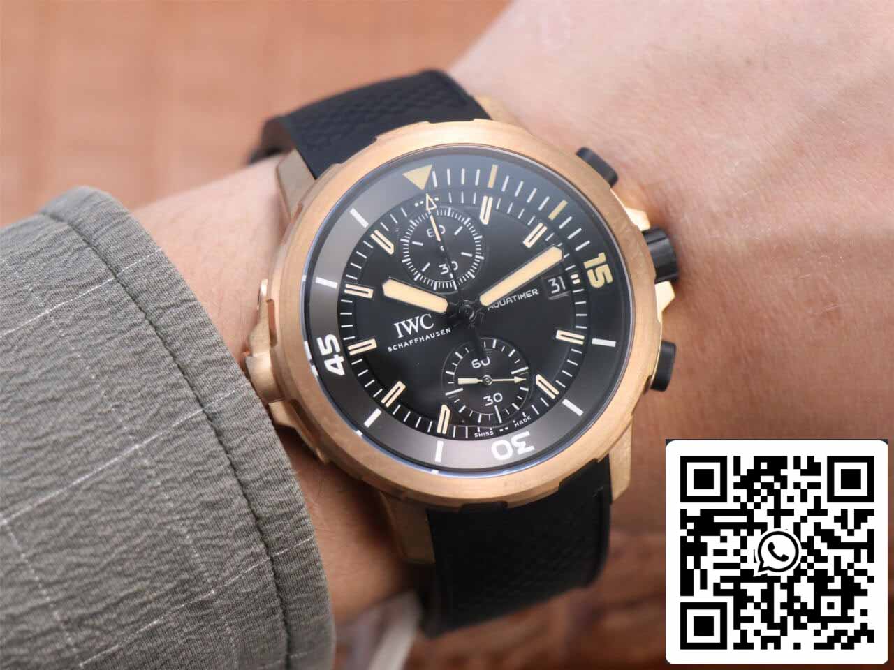 IWC Aquatimer Darwin Adventure Tour Special Edition IW379503 1:1 Best Edition V6 Fabbrica Bronze Alloy