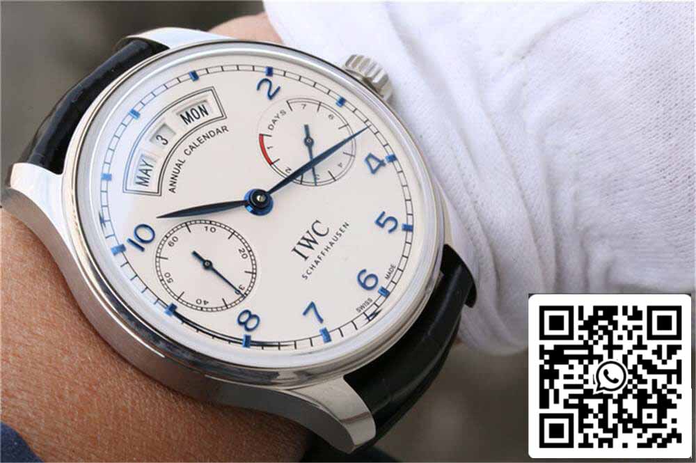 IWC Portugieser IW503501 1:1 Melhor Edição ZF Fabbrica Mostrador Branco