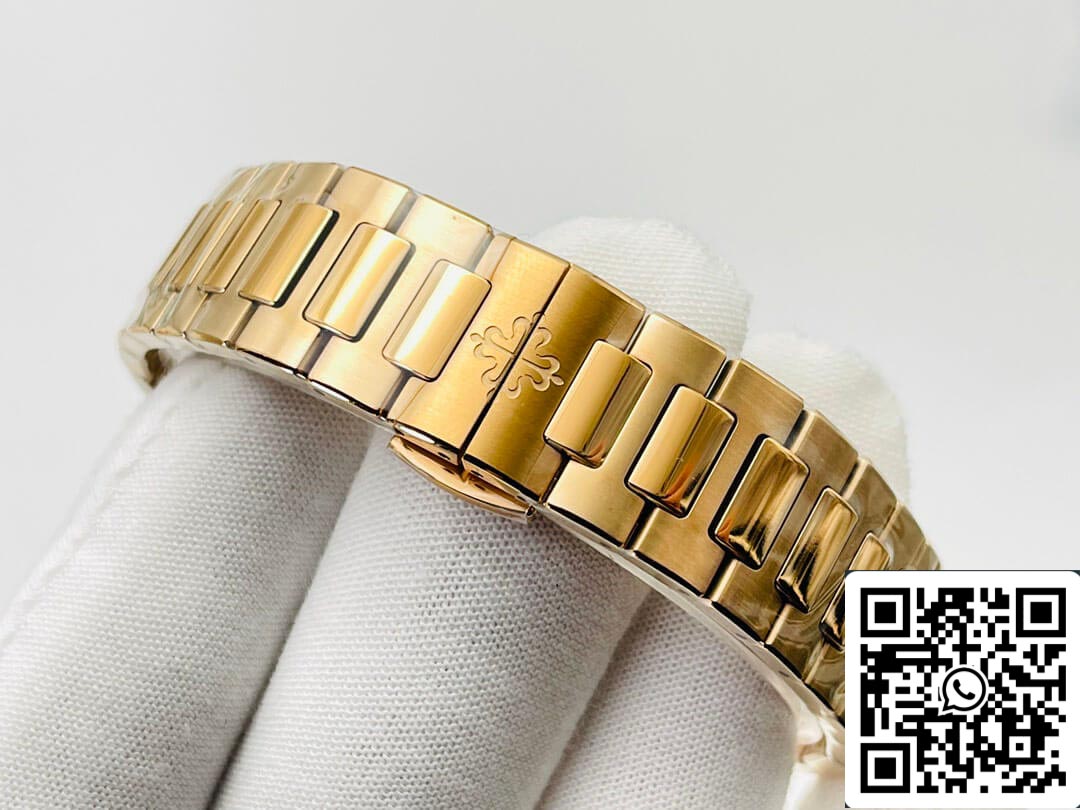 Patek Philippe Nautilus Ladies 7118/1200R-010 1:1 edizione migliore 3K Fabbrica Rosa Oro