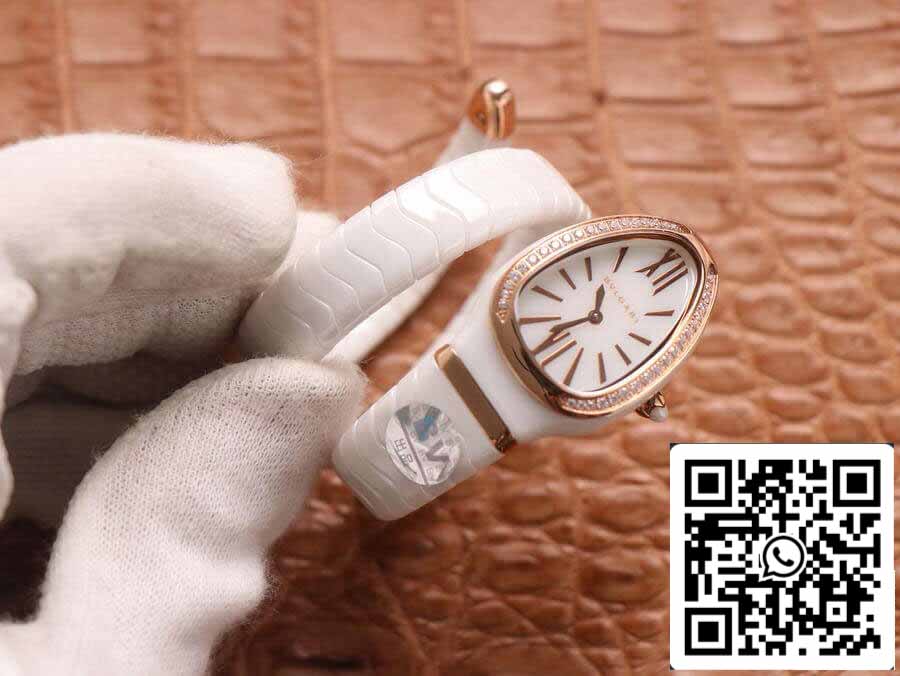 Bvlgari Serpenti 102613 1:1 edición mejor BV Fabbrica quadrante bianco