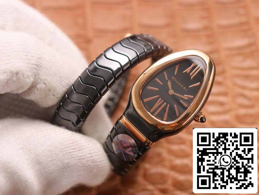 Bvlgari Serpenti 102735 1:1 edición mejor BV Fabbrica quadrante nero