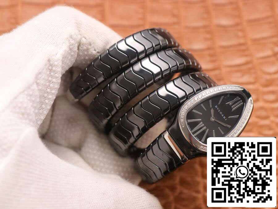 Bvlgari Serpenti 1:1 edizione migliore BV Fabbrica ceramica Diamond lunetta