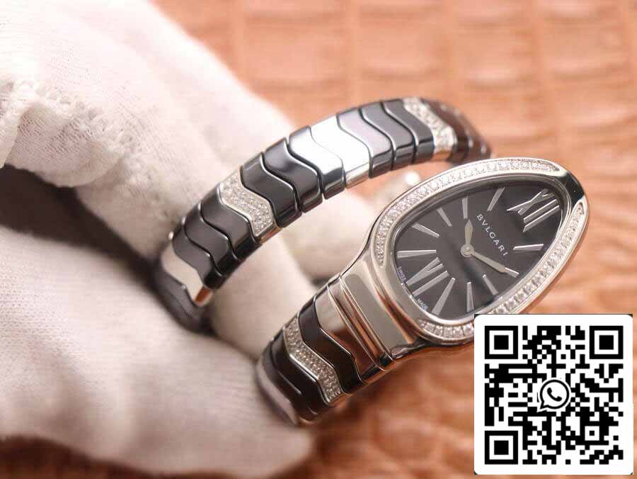 Bvlgari Serpenti 102129 1:1 edição melhor BV Fabbrica acciaio inossidabile Diamond