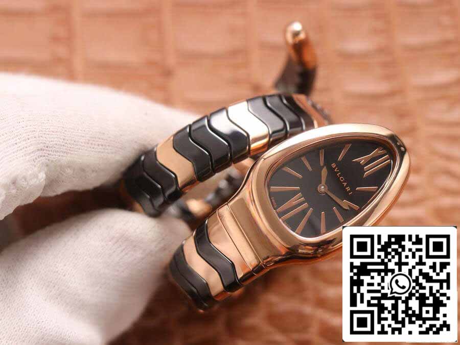 Bvlgari Serpenti 1:1 edição melhor BV Fabbrica Rosa Oro Cassa