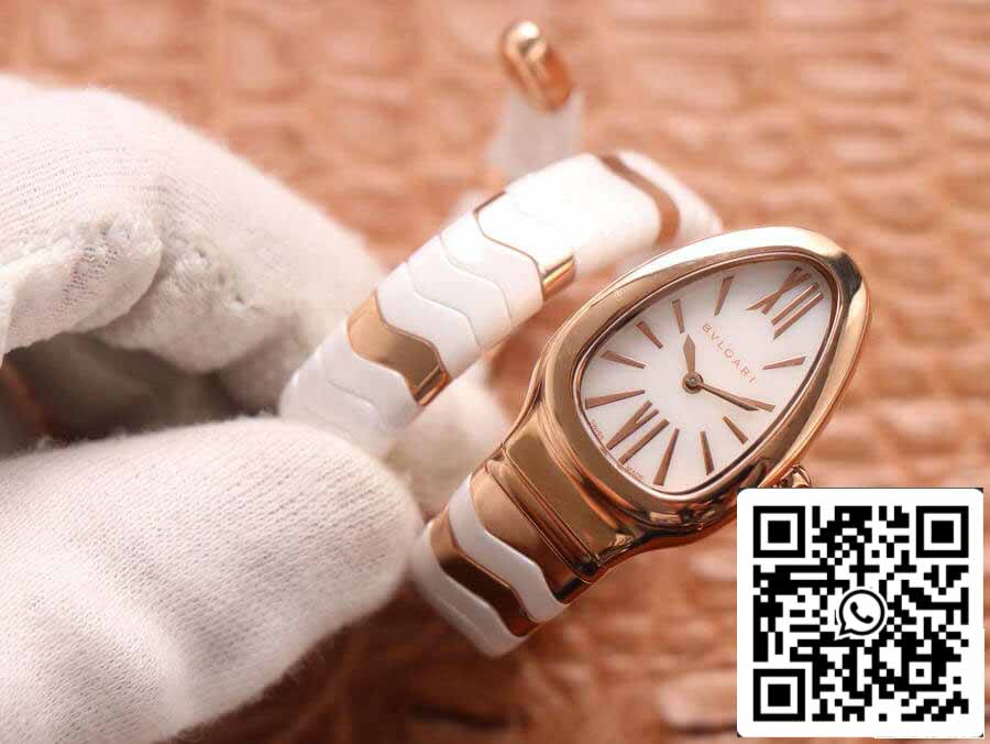 Bvlgari Serpenti 1:1 edición mejor BV Fabbrica quadrante bianco