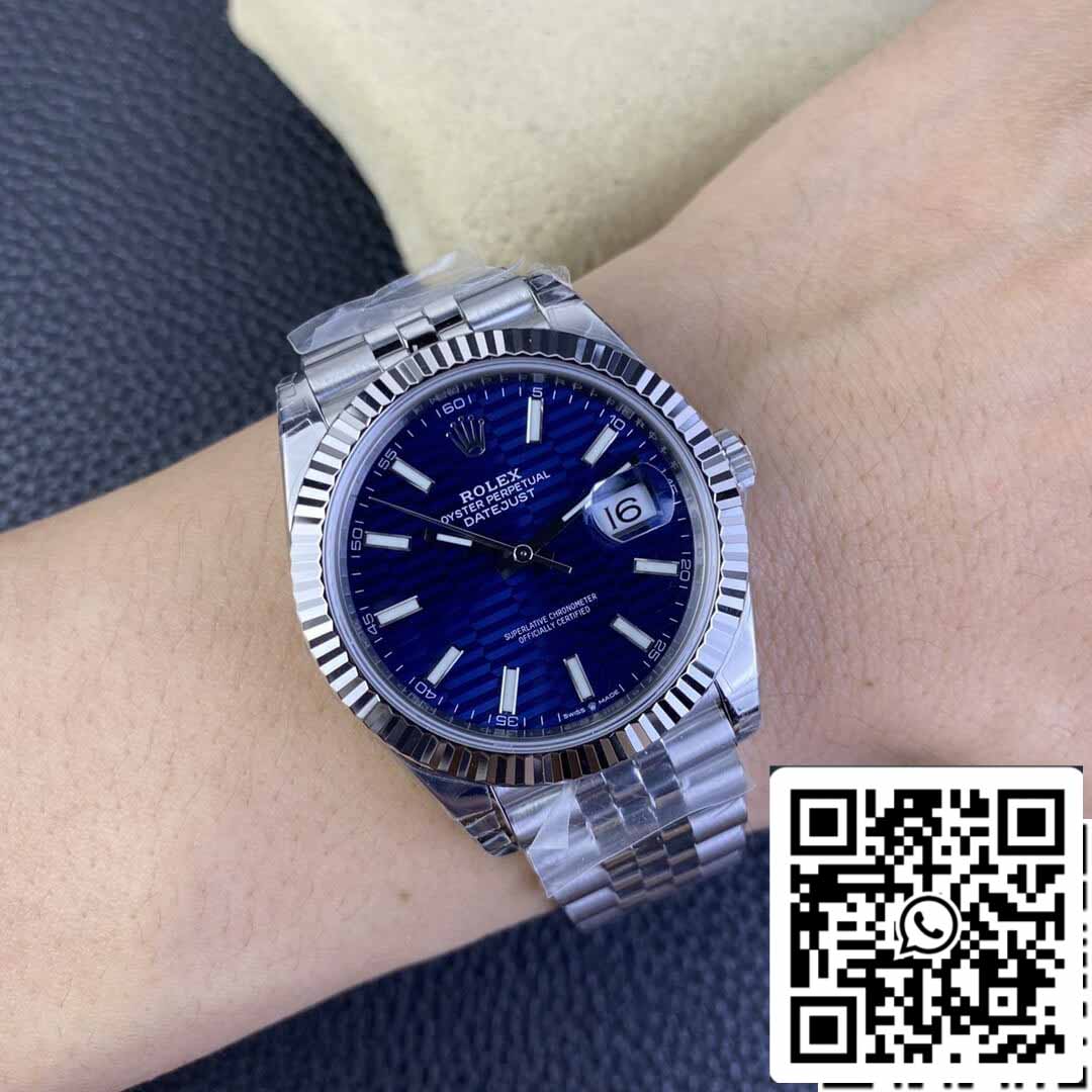 Rolex Datejust M126334-0032 41MM 1:1 edizione migliore VS Fabbrica acciaio inossidabile