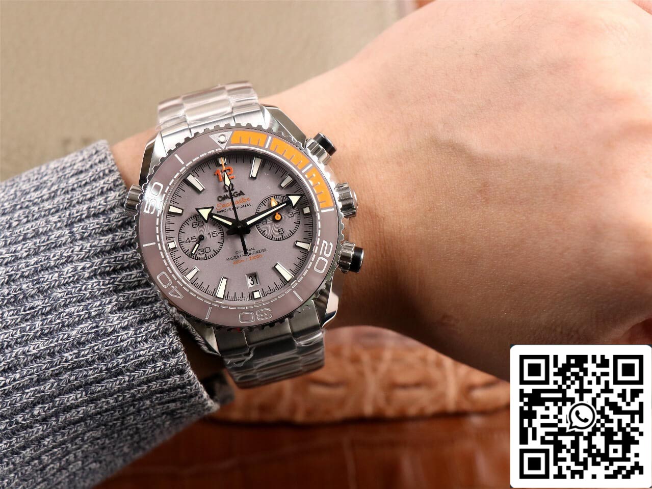 Omega Seamaster Ocean Universe 600M 215.90.46.51.99.001 1:1 Mejor Edición OM Fabbrica V3 Titanio Metal
