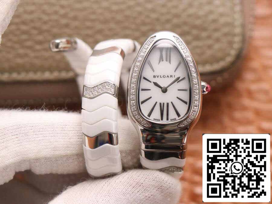 Bvlgari Serpenti 1:1 edición mejor BV Fabbrica acciaio inossidabile Diamond