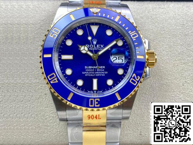 Rolex Submariner M126613LB-0002 41MM 1:1 edizione migliore VS Fabbrica quadrante blu