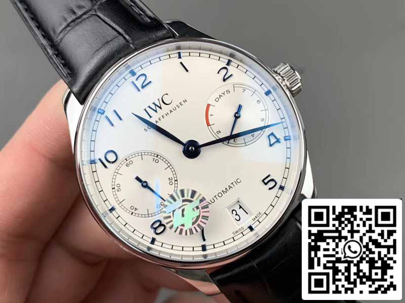 IWC Portugieser IW500705 1:1 Best Edition ZF Fabbrica V5 Esfera blanca Suizo ETA52010