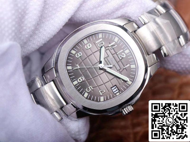 Patek Philippe Aquanaut 5167/1A-001 1:1 Mejor Edición ZF Fabbrica Esfera Gris Suizo ETA324