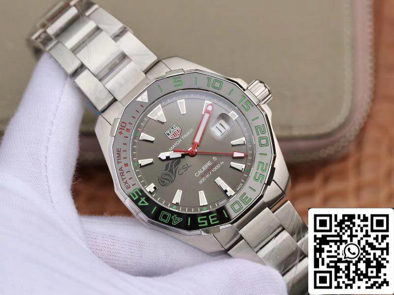 Tag Heuer Aquaracer Calibre 5 Chinese Super League 43mm 1:1 Best Edition acciaio inossidabile