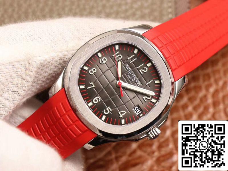 Patek Philippe Aquanaut 5167A-012 1:1 Best Edition ZF Fabbrica Gray Dial Swiss ETA324