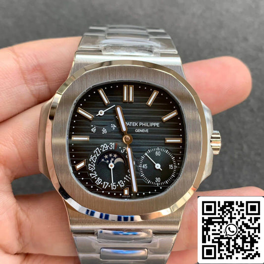 Patek Philippe Nautilus 5712/1A-001 1:1 Mejor Edición ZF Fabbrica Esfera Azul Oscuro