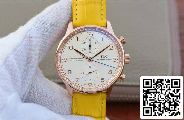 IWC Portuguese ZF Fabbrica 1:1 Best Edition Yellow cinturino