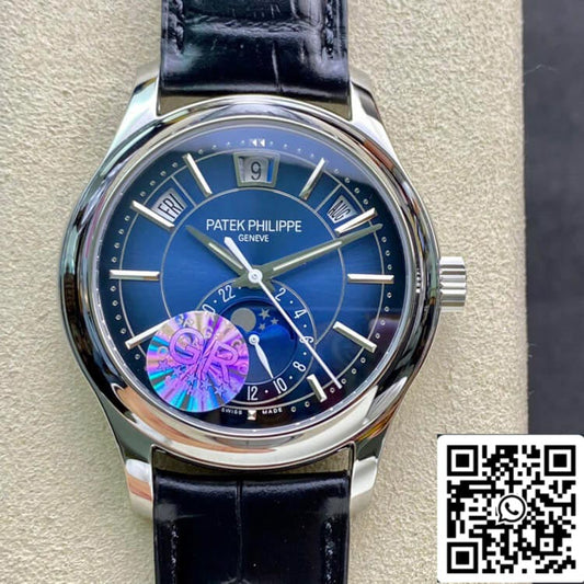 Patek Philippe Complications 5205G-013 1:1 edizione migliore GR Fabbrica quadrante blu