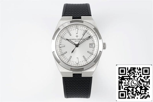 Vacheron Constantin Overseas 4500V 1:1 Best Edition PPF Fabbrica Cinturón de caucho negro