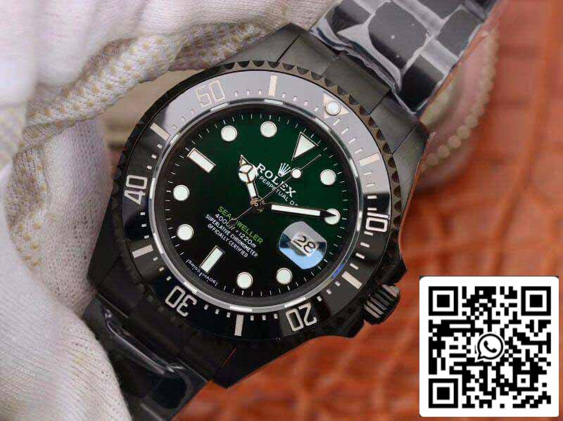 Rolex Sea-Dweller Deepsea 11666001 1:1 V2 Best Edition Swiss ETA2836 Mostrador Superlumed