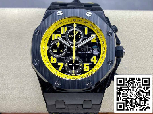 Audemars Piguet Royal Oak Offshore 26176FO.OO.D101CR.02 1:1 edición mejorada JJF Fabbrica esfera negra