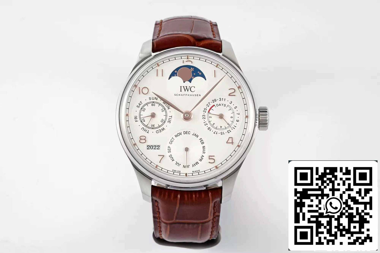 IWC Portuguese Perpetual Calendar IW503307 1:1 edizione migliore APS Fabbrica quadrante bianco