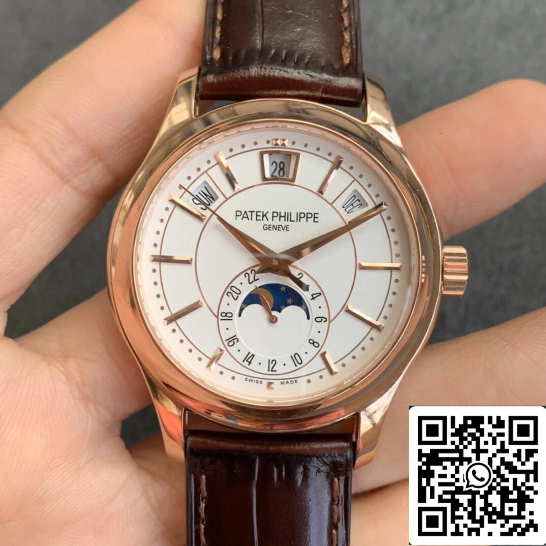Patek Philippe Complications 5205R-001 1:1 edizione migliore GR Fabbrica Milky quadrante bianco