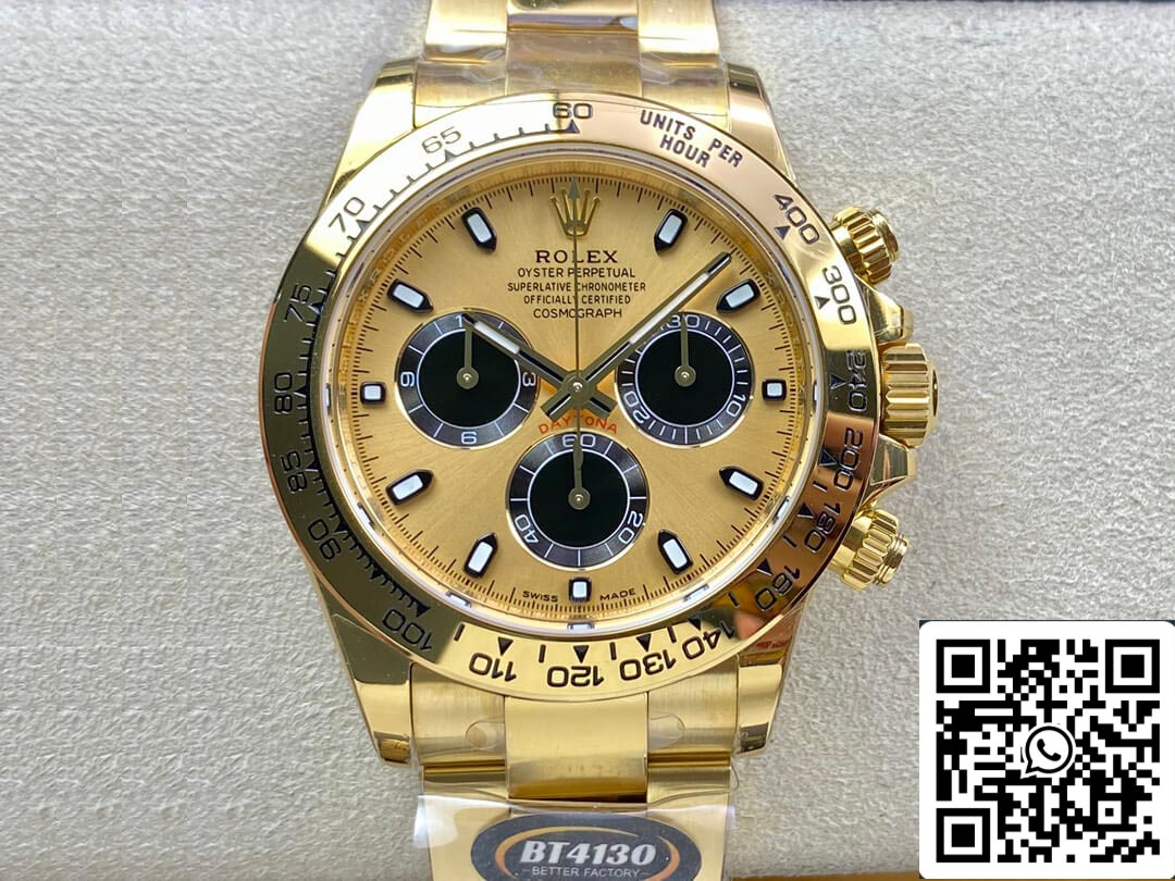 Rolex Daytona M116508-0014 1:1 edizione migliore BT Fabbrica quadrante champagne