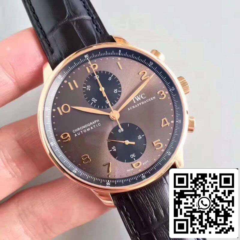 IWC Portuguese Chronograph IW371482 ZF Fabbrica 1:1 Best Edition Swiss ETA79350