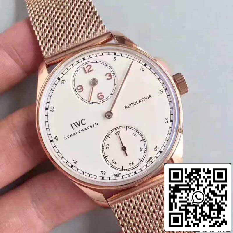 IWC Portuguese IW544402 YL Fabbrica 1:1 Best Edition Swiss ETA98245 White Dial